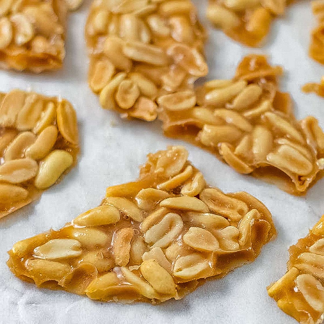 Keto Peanut Brittle