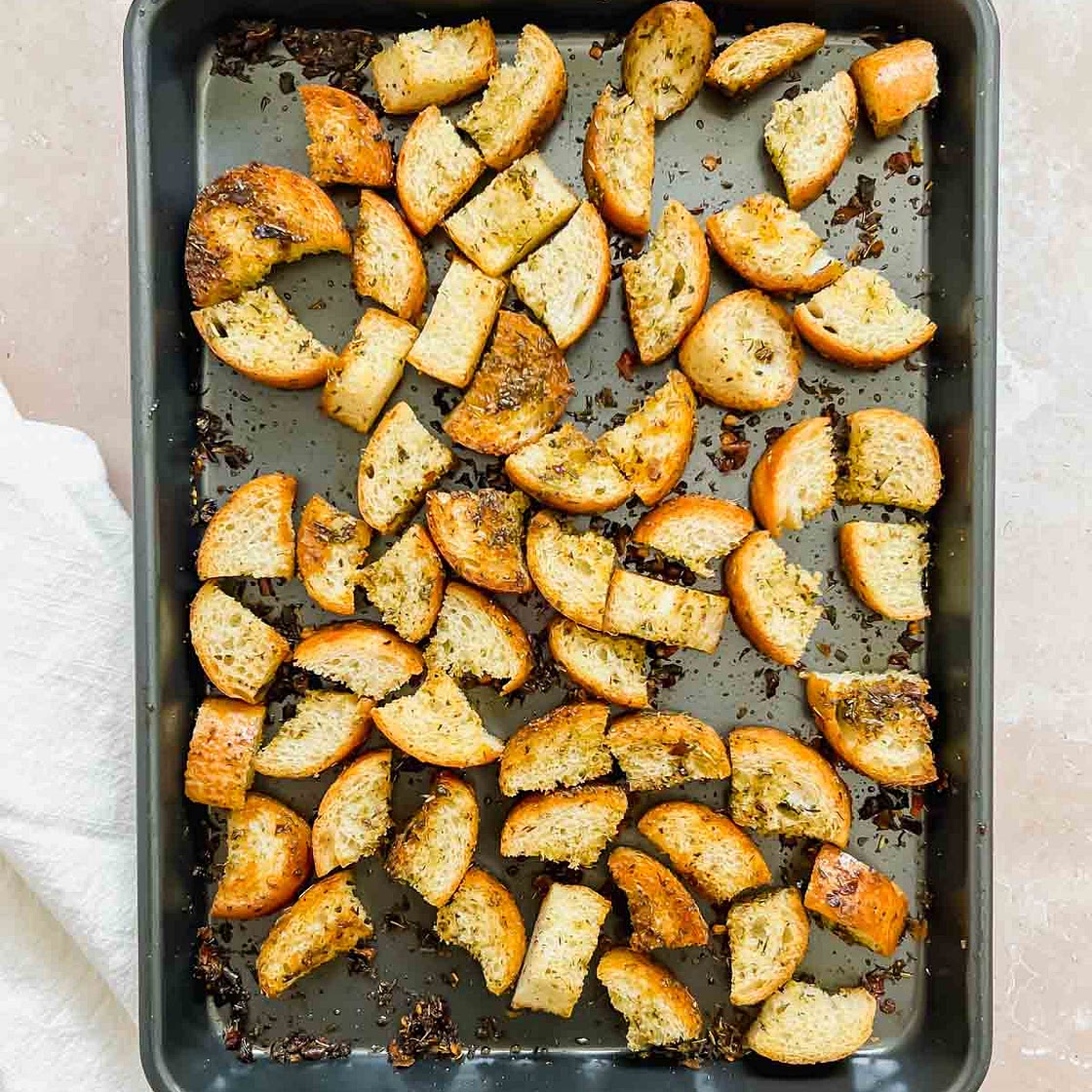 French Bread Croutons