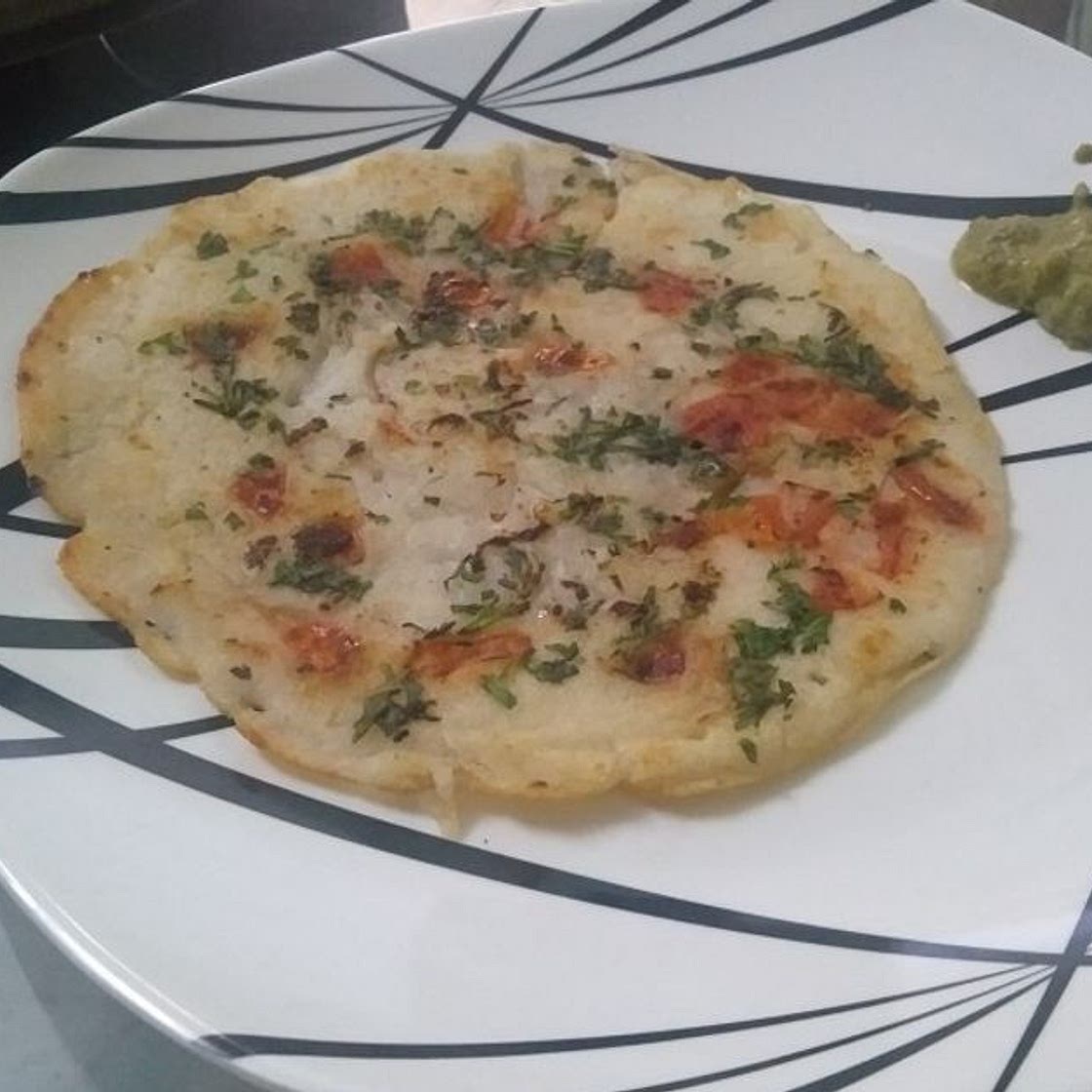 लेफ्ट ओवर राइस उत्तपम (leftover rice uttapam recipe in hindi)