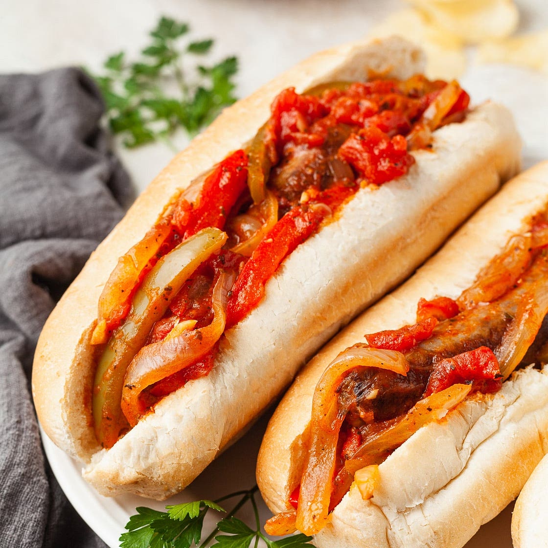 Sausage and Pepper Sandwiches