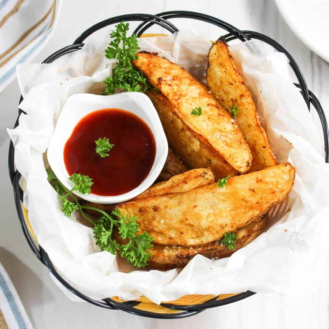 Air Fryer Potato Wedges