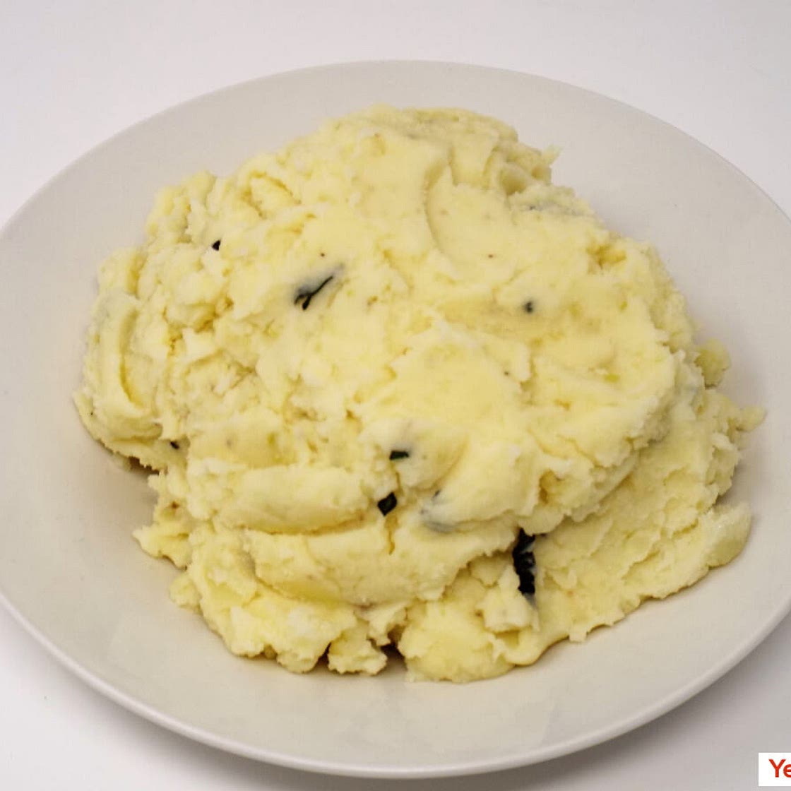 Garlic and Basil Mashed Potatoes