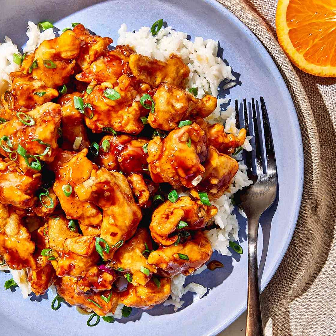 Copycat Panda Express Orange Chicken