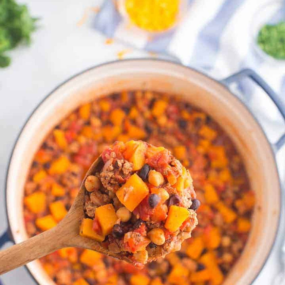 Butternut Squash Chili