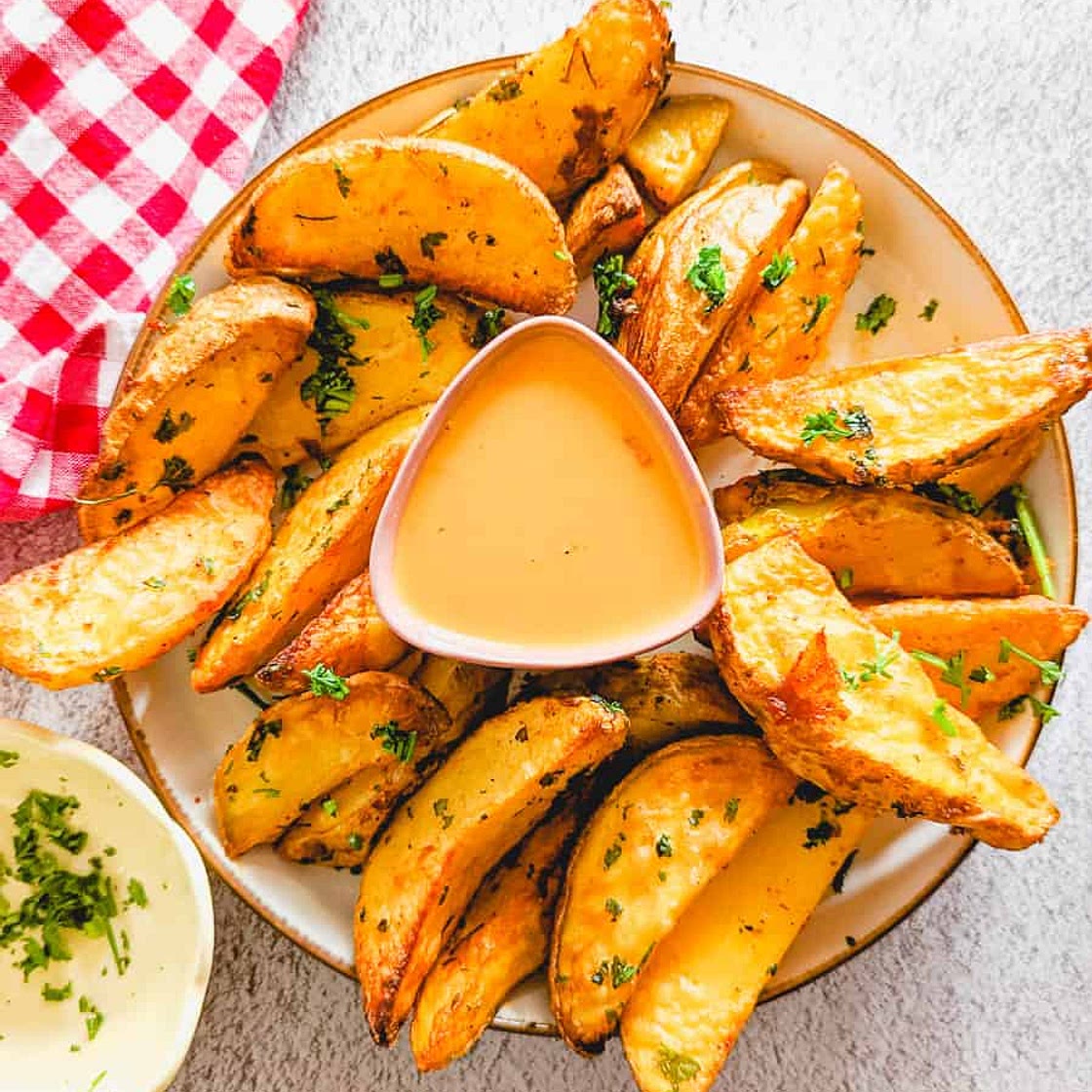Air Fryer Potato Wedges