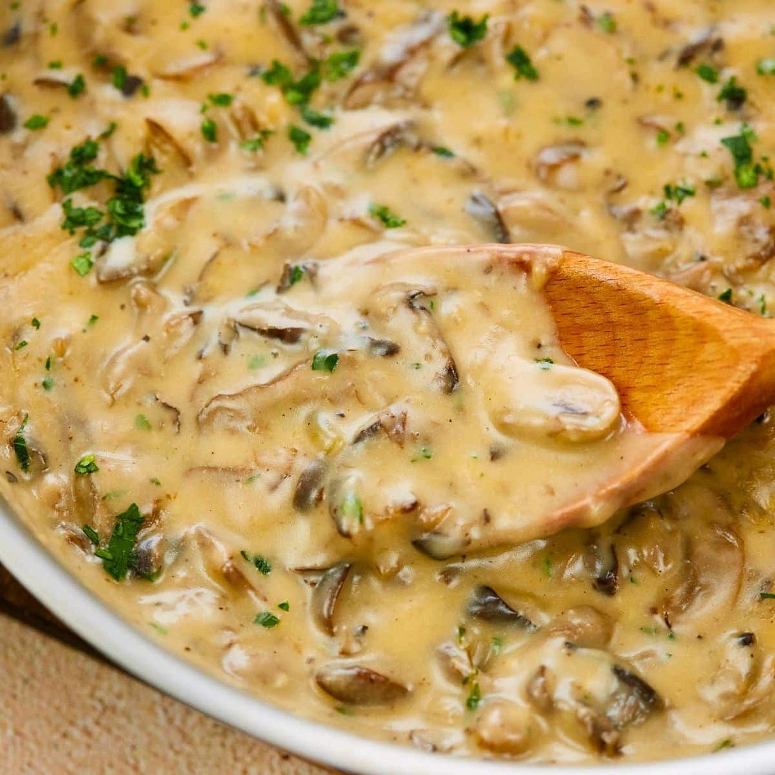 Mushroom Stroganoff