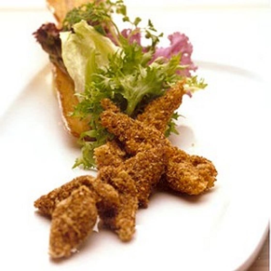 케이준입힌갈치와이탈리안드레싱