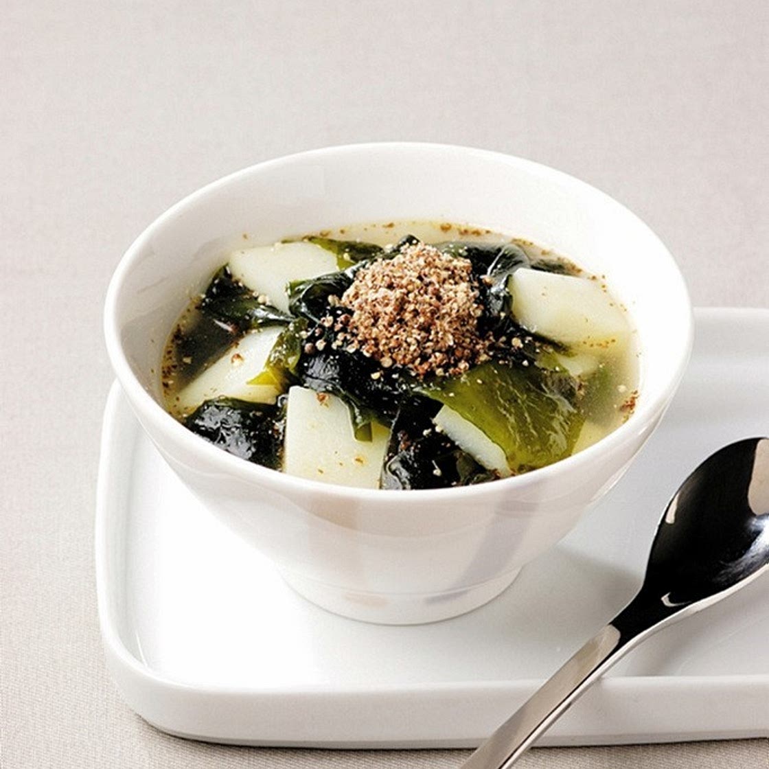 감자 들깨 미역국 만드는 법