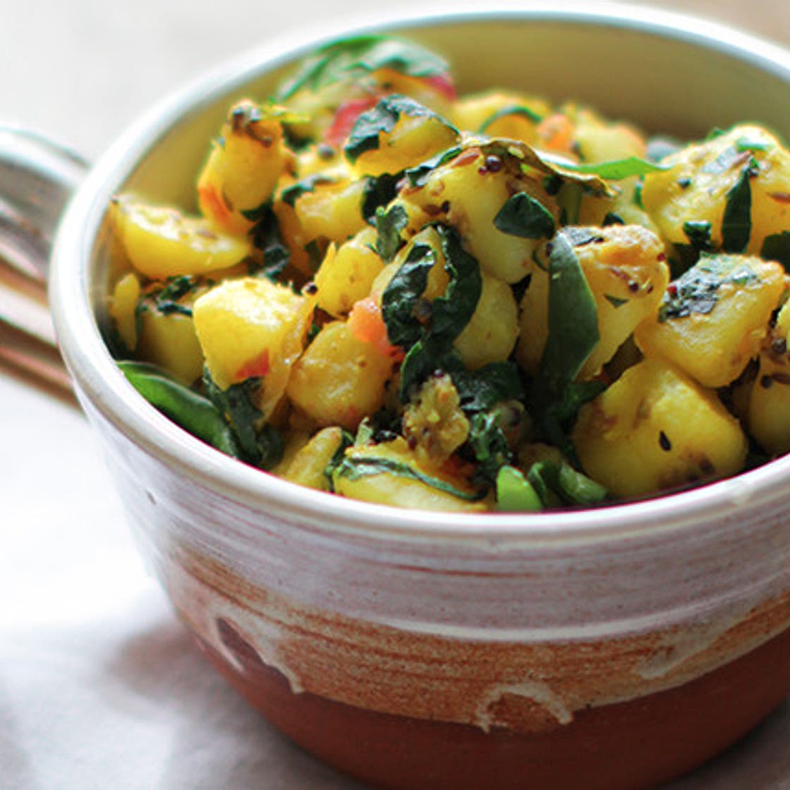 Saag Aloo