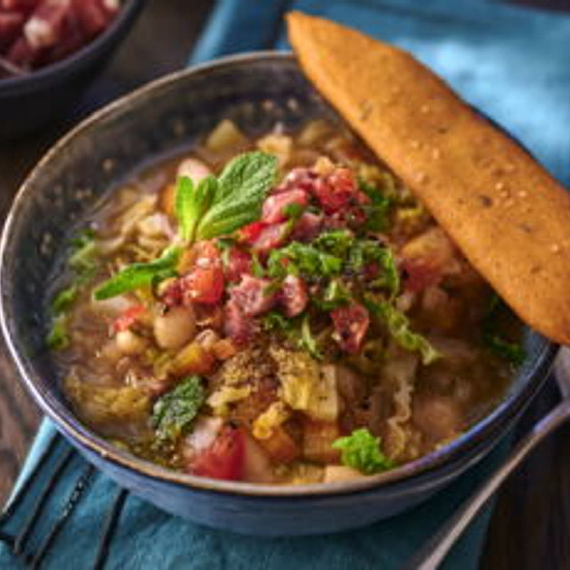 Soupe de montagne corse