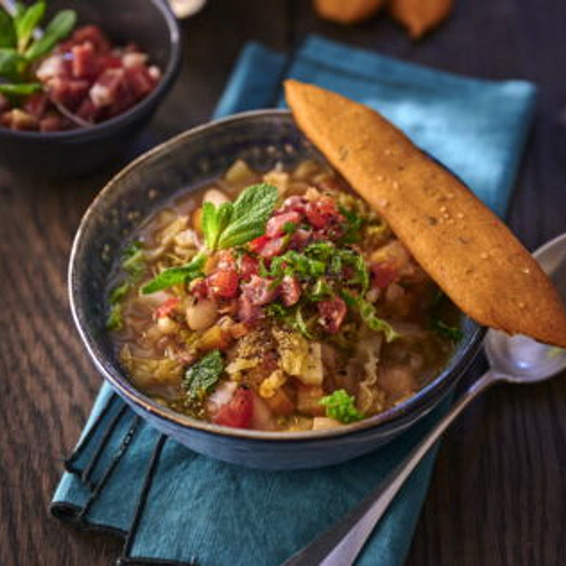 Soupe de montagne corse