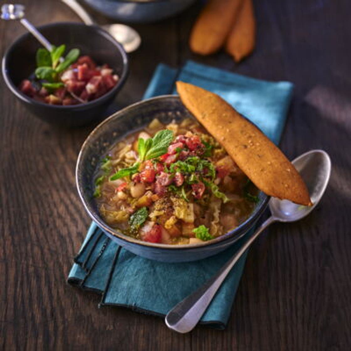 Soupe de montagne corse