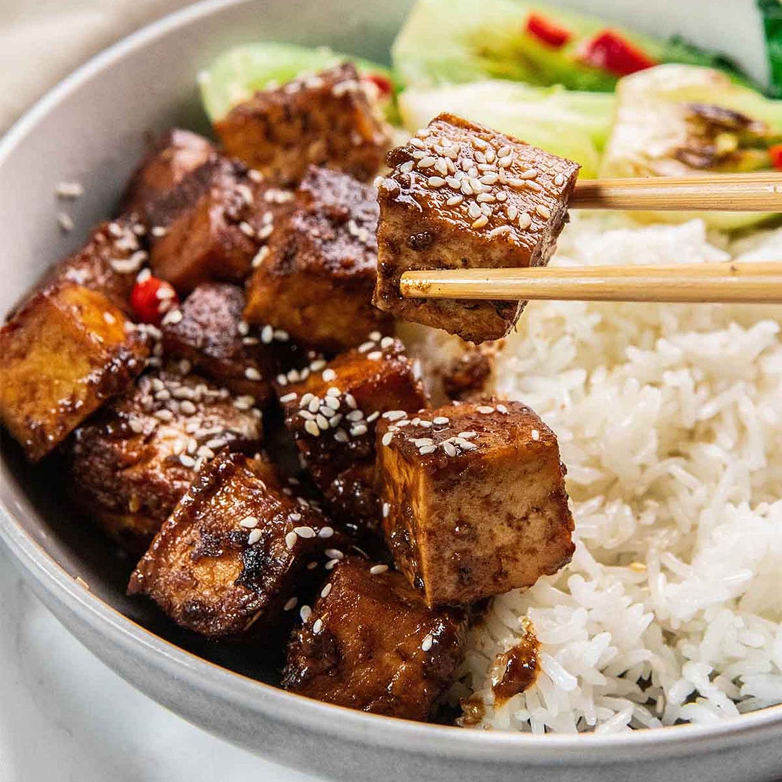 Best Asian Marinated Tofu
