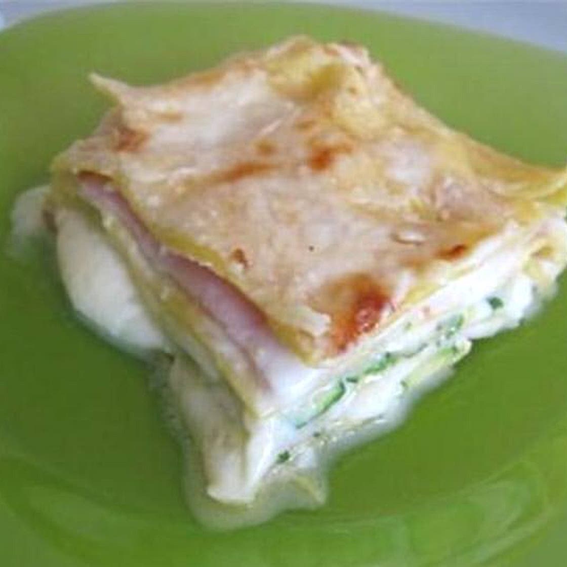 Lasagne bianche con zucchine