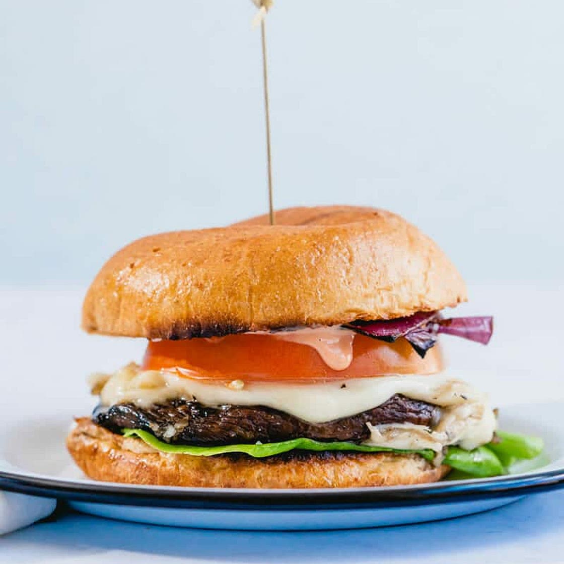 Perfect Portobello Mushroom Burger