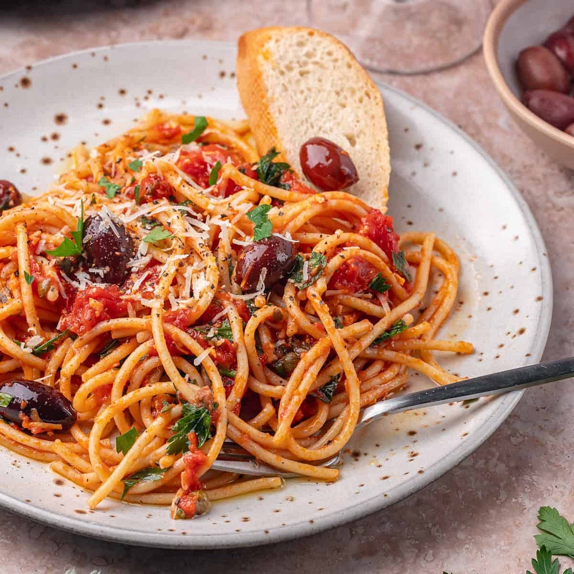 Spaghetti alla Puttanesca Recipe