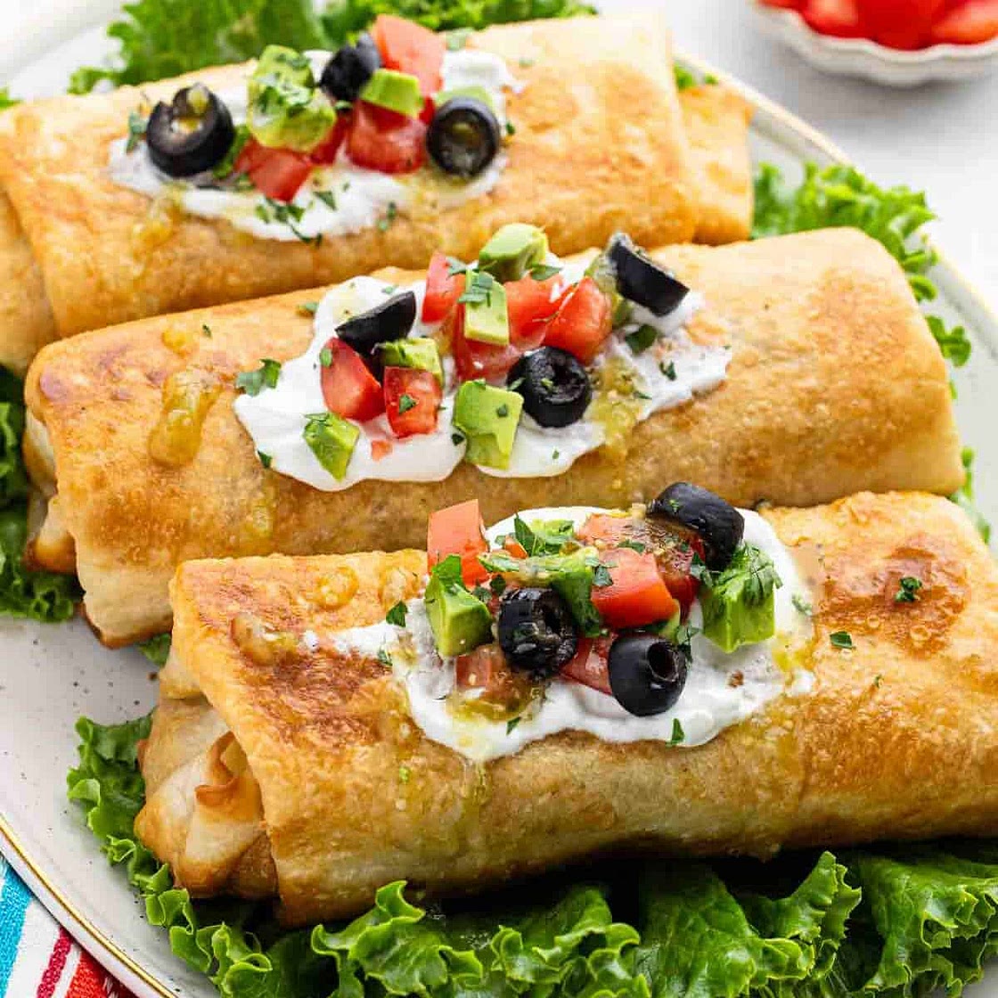 Chicken Chimichangas Recipe