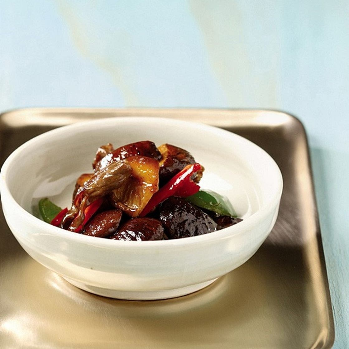 표고버섯 차돌박이볶음 만드는 법