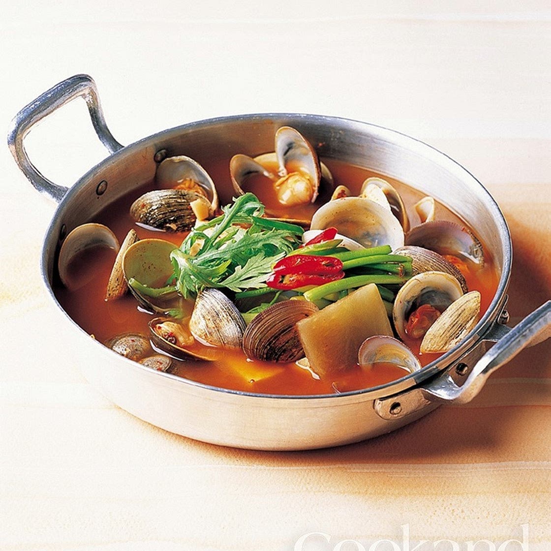 얼큰 조개탕 만드는 법