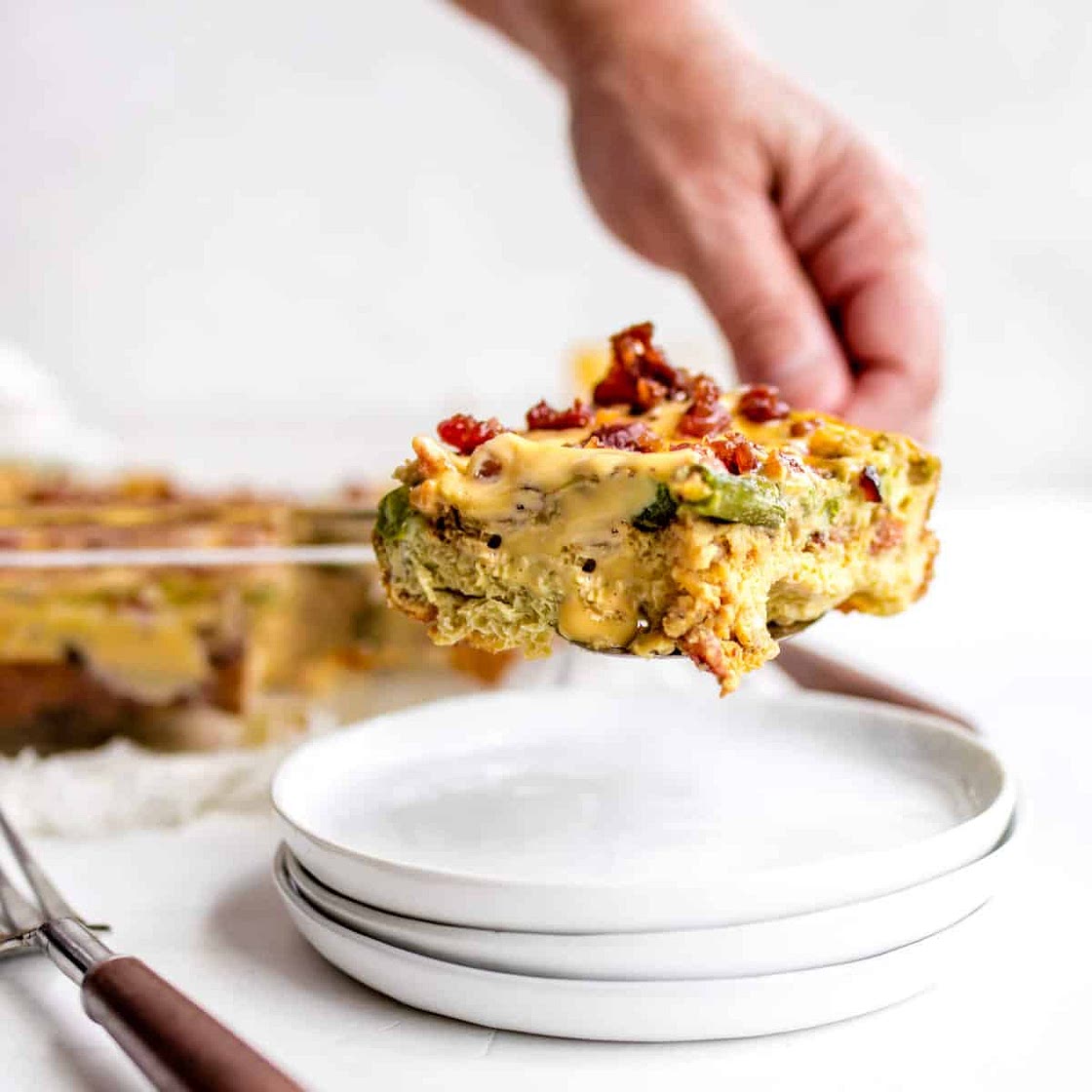 Eggs Benedict Casserole {Whole30 & Keto}