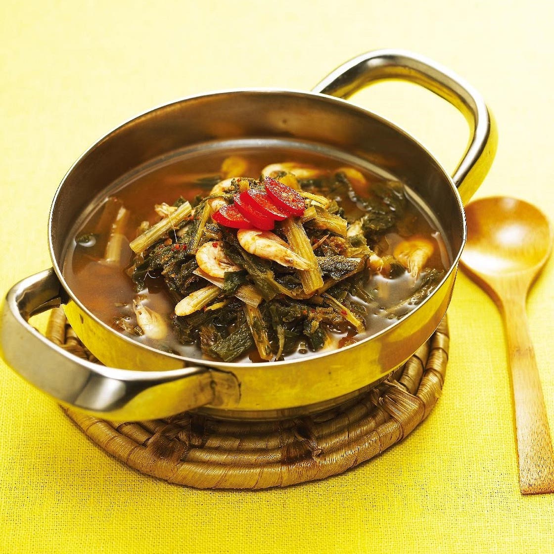 시래기민물새우찌개 만드는 법
