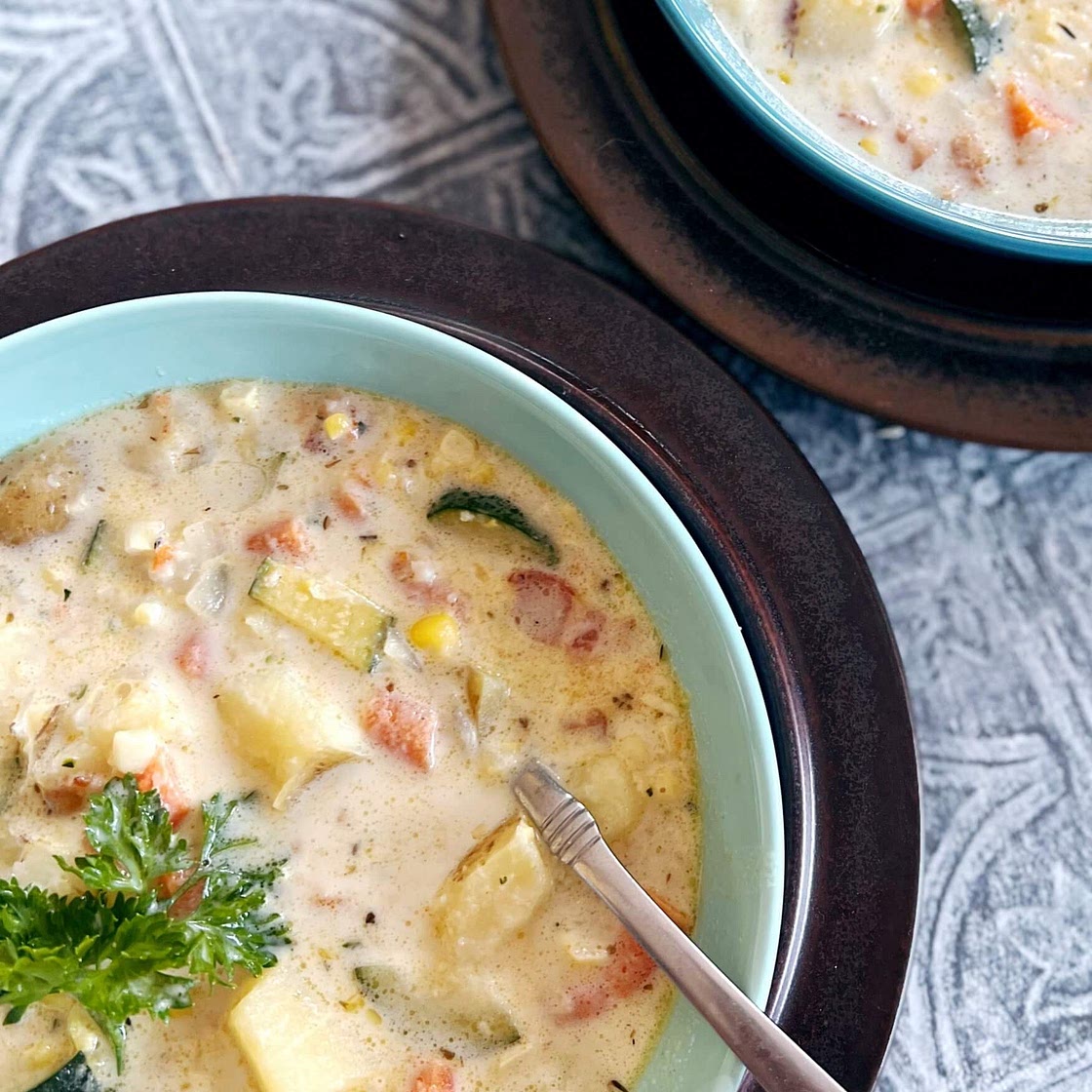 Zucchini Corn Chowder