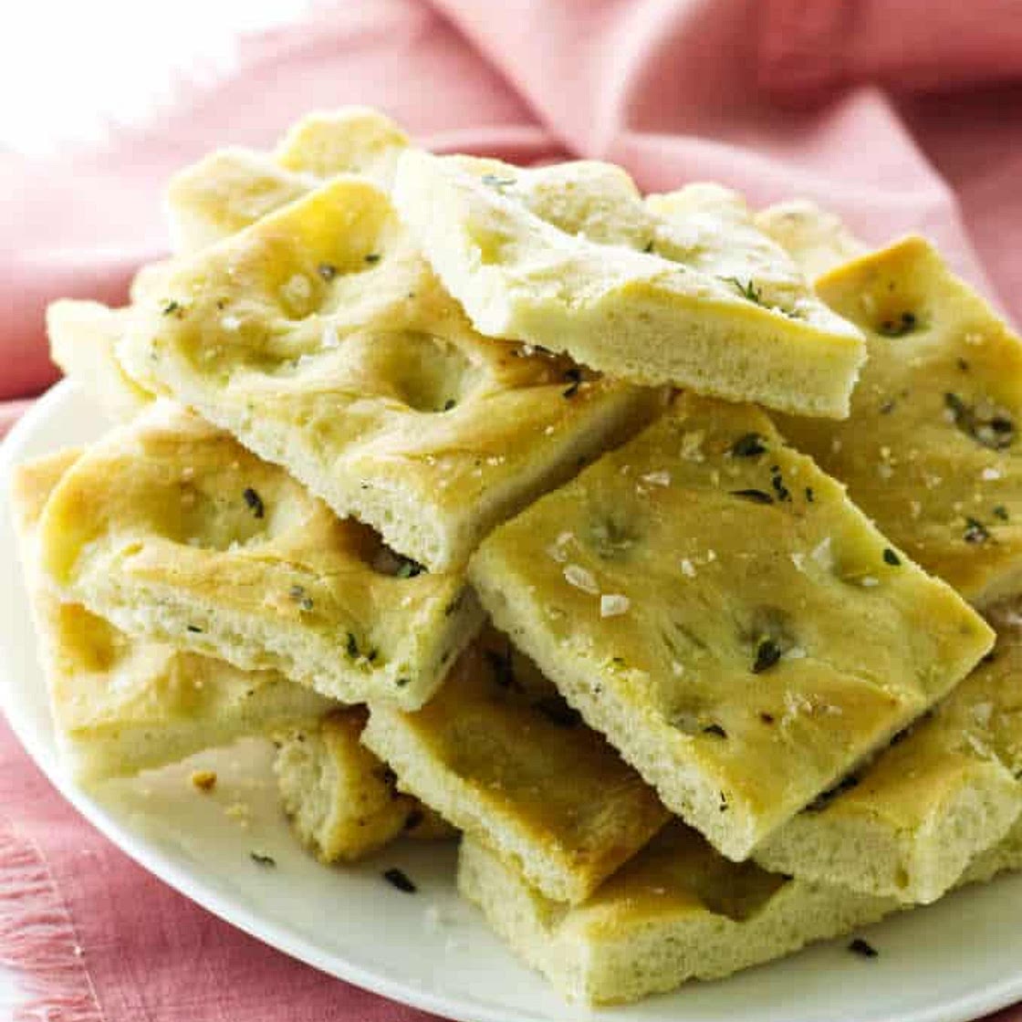 Garlic and Herb Focaccia Bread
