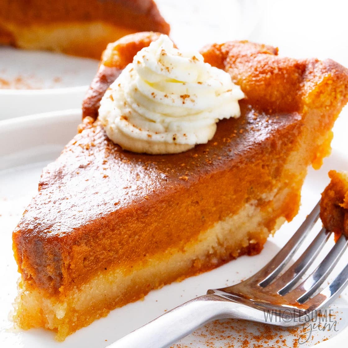 Keto Pumpkin Pie (Sugar Free)