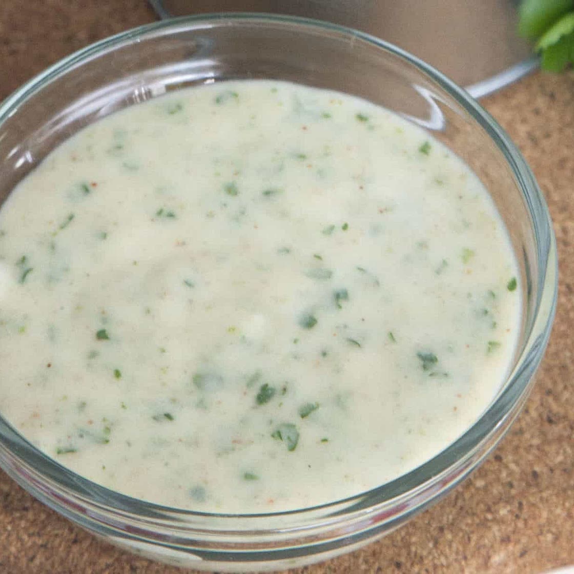 Vegan Coconut Lime Dipping Sauce