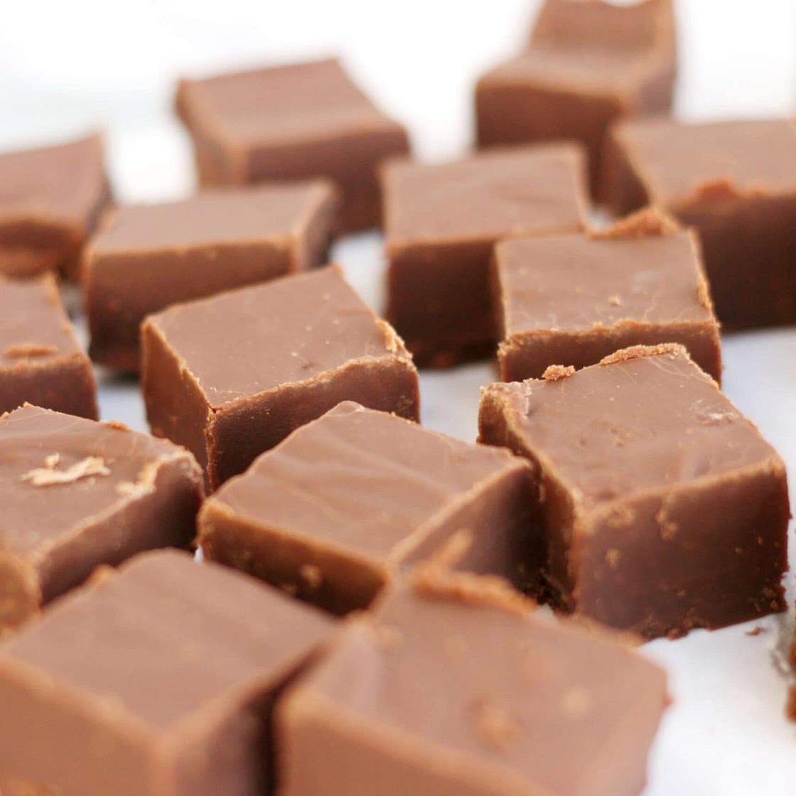 Condensed milk fudge
