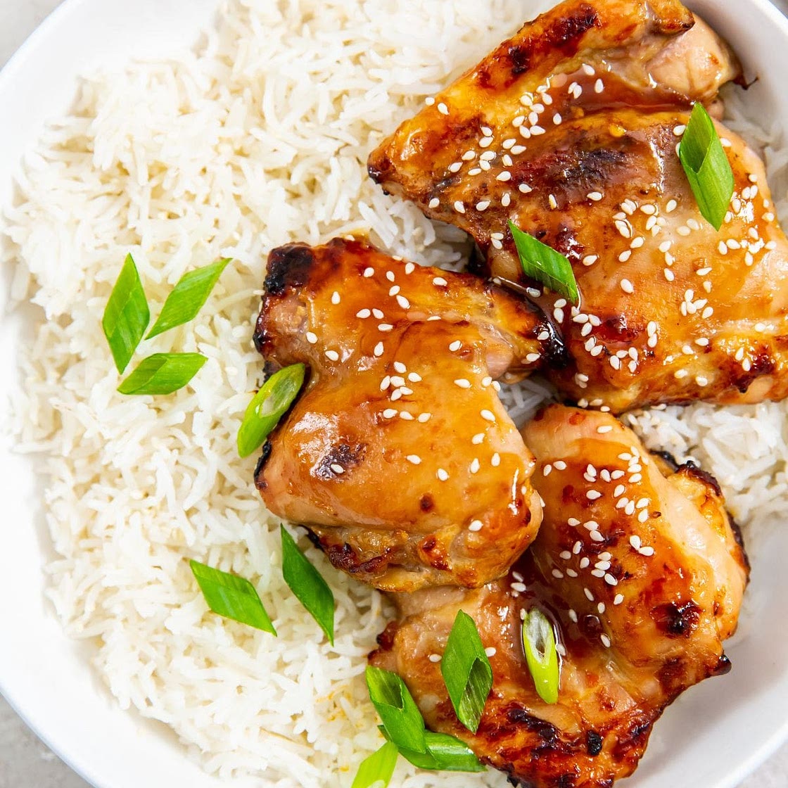 Air Fryer Teriyaki Chicken Thighs