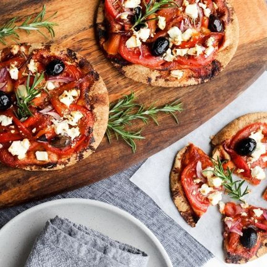 Mini pita pizzas recipe