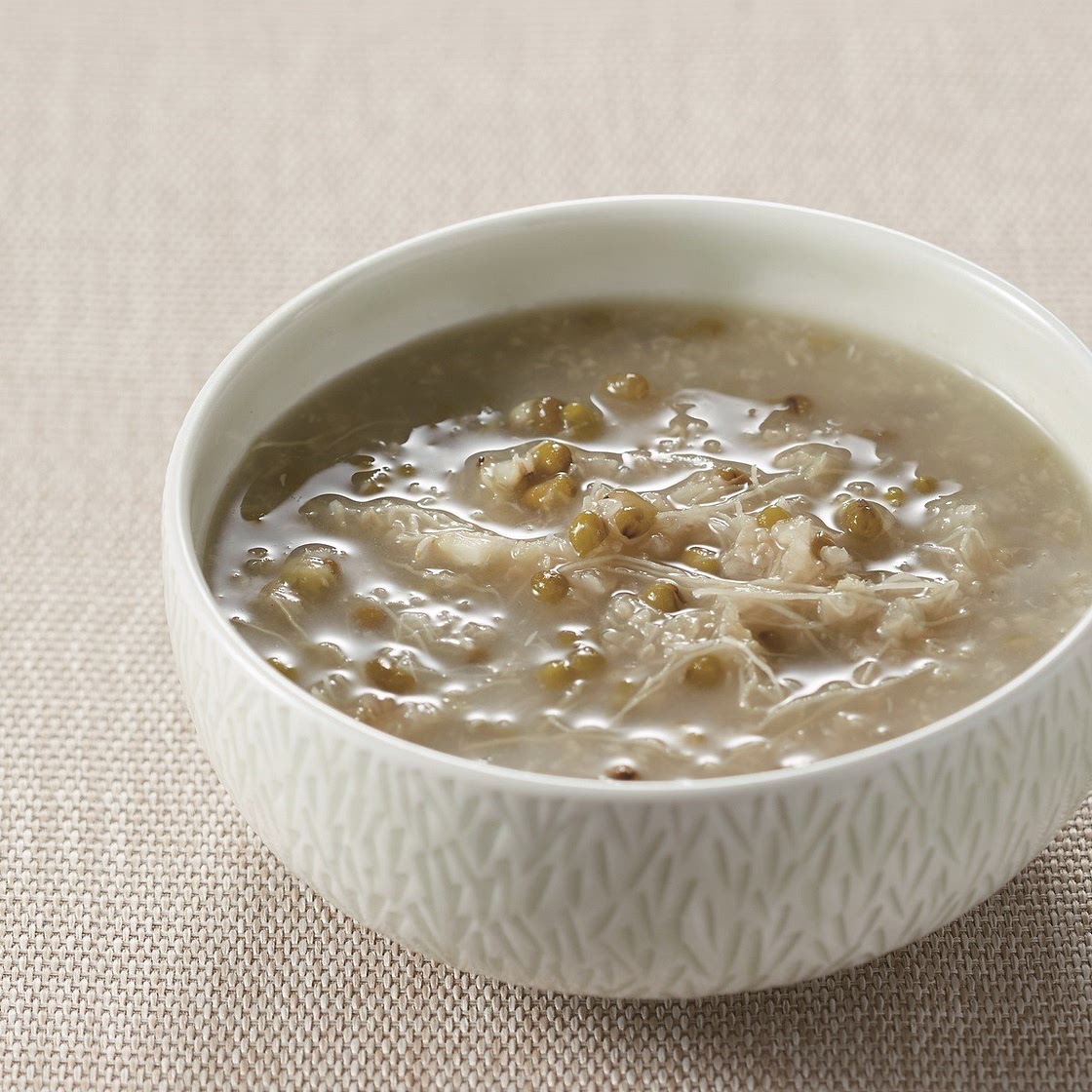 녹디파뿌리죽(녹두파뿌리죽)