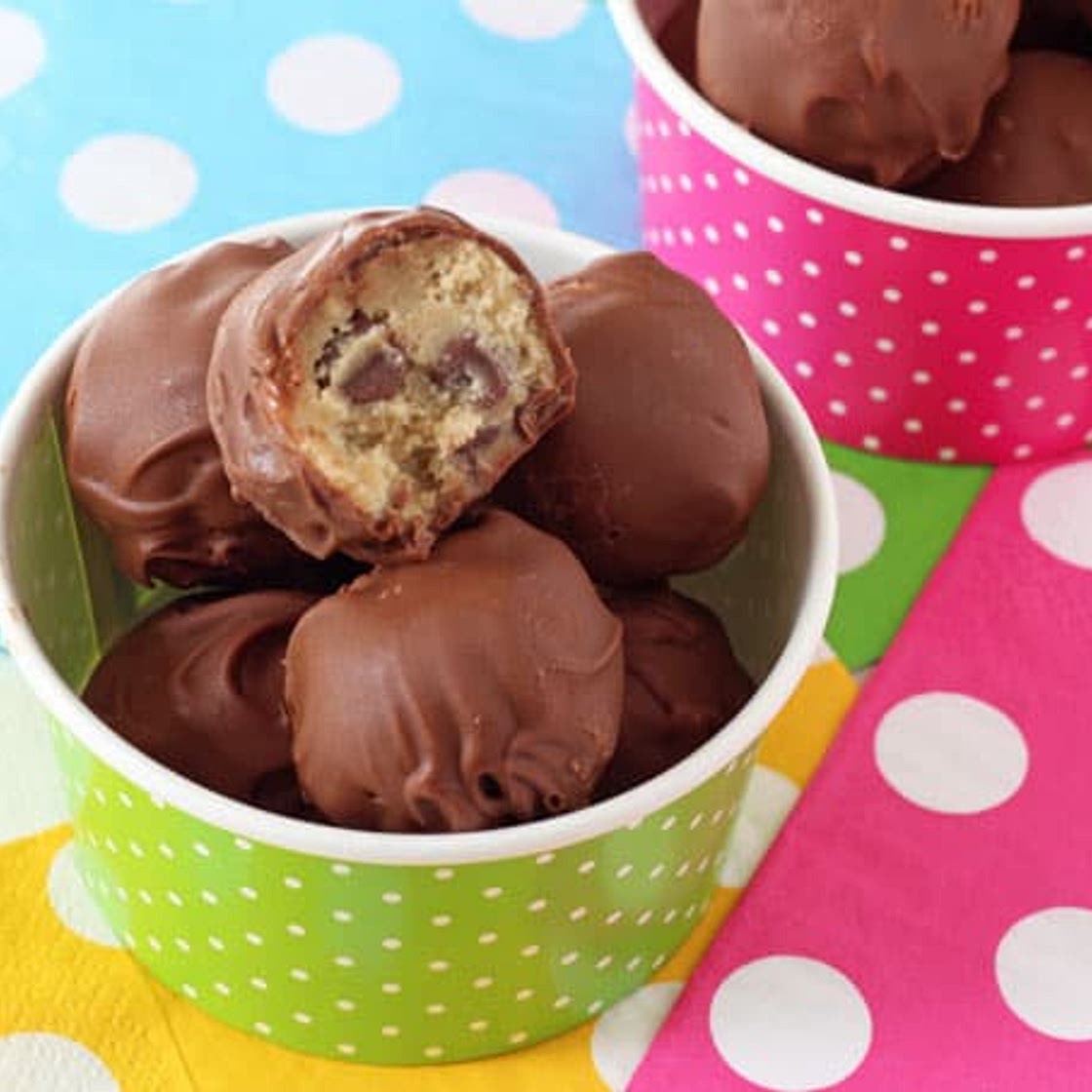 Chocolate Chip Cookie Dough Bites & The Chocolate Show