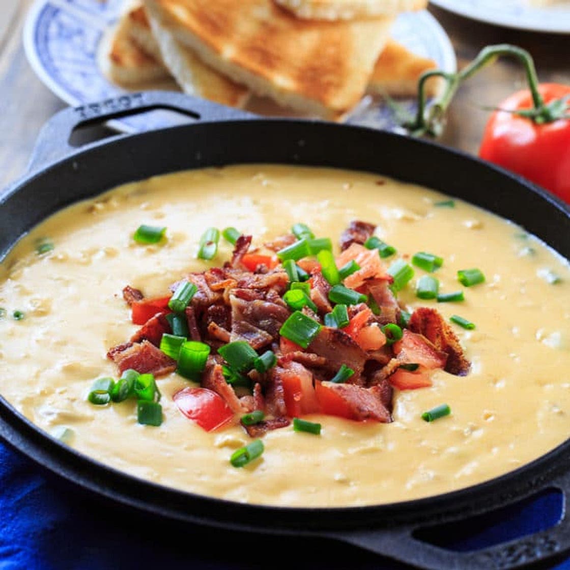 Hot Brown Fondue