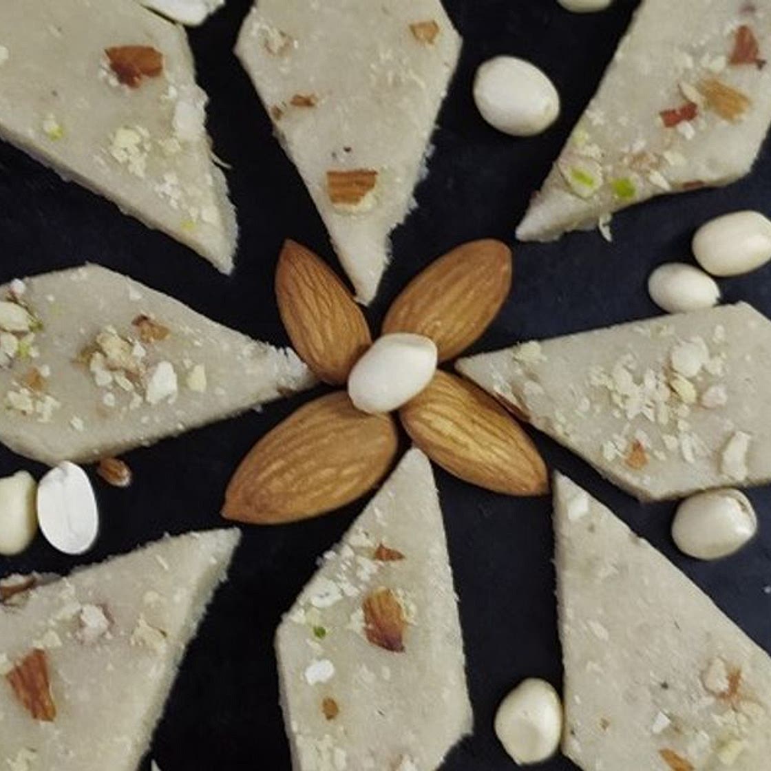 बादाम मूंगफली कतली (badam moongfali katli recipe in Hindi)