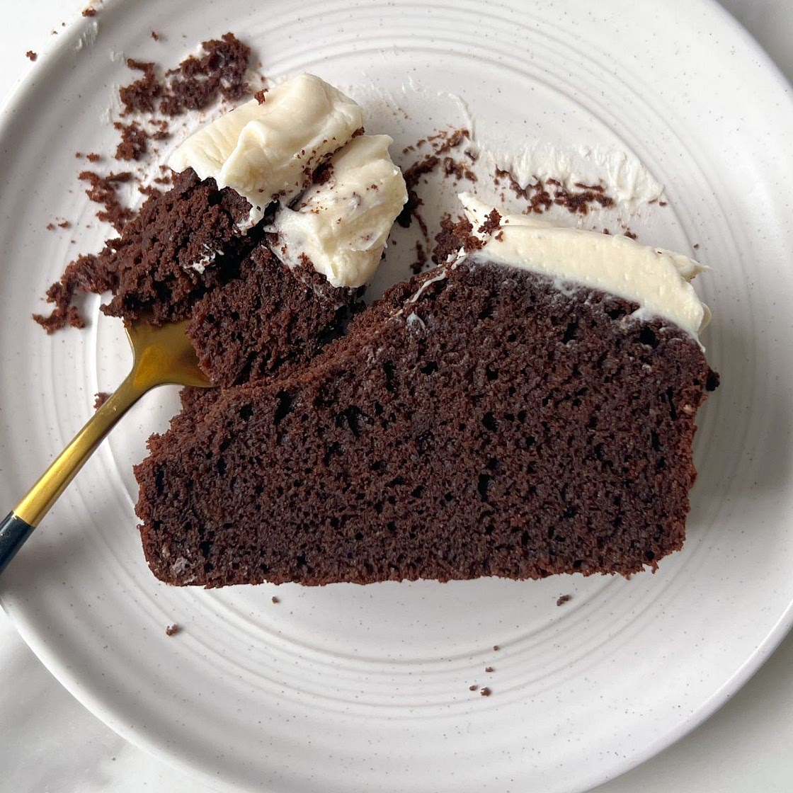 Mini Chocolate Cake with Cream Cheese Frosting