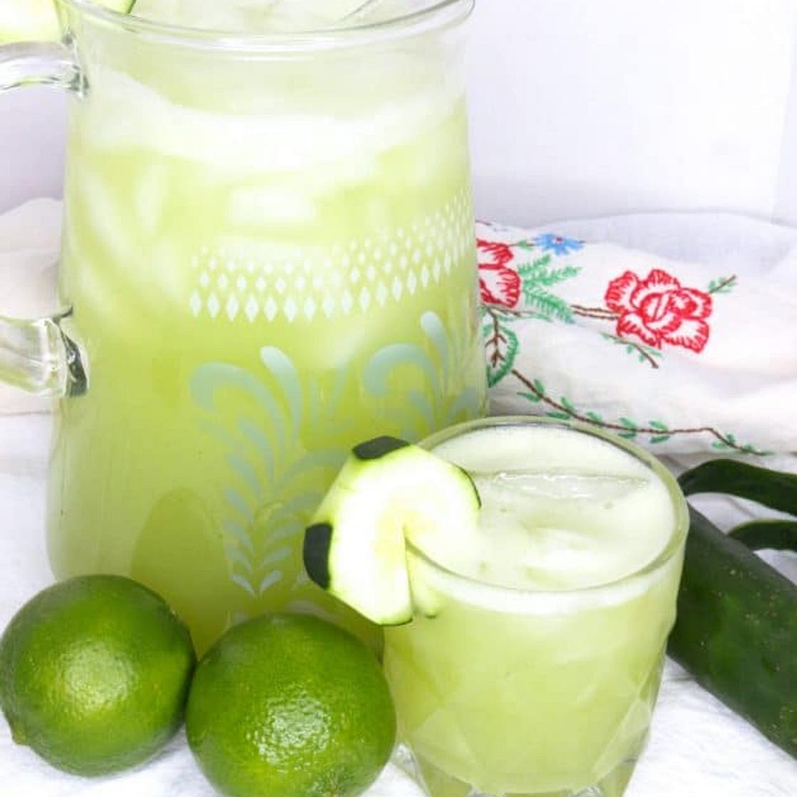 Cucumber Lime Agua Fresca