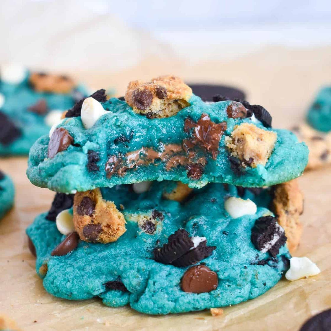 Cookie Monster Cookies