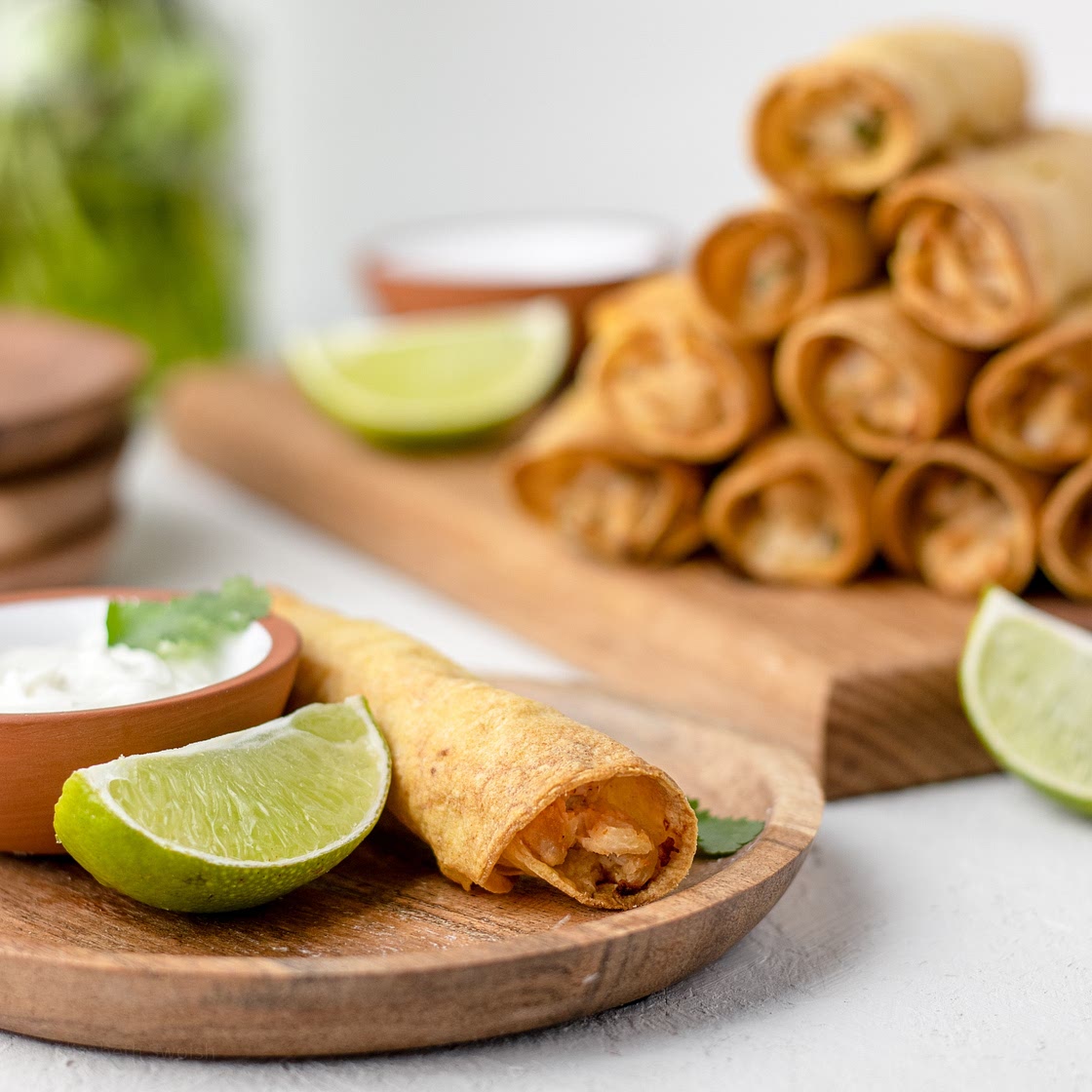 Chicken Lime Taquitos
