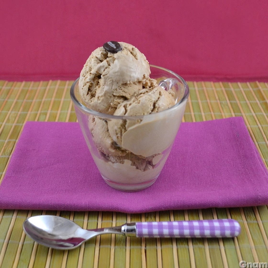 Gelato al caffè senza gelatiera