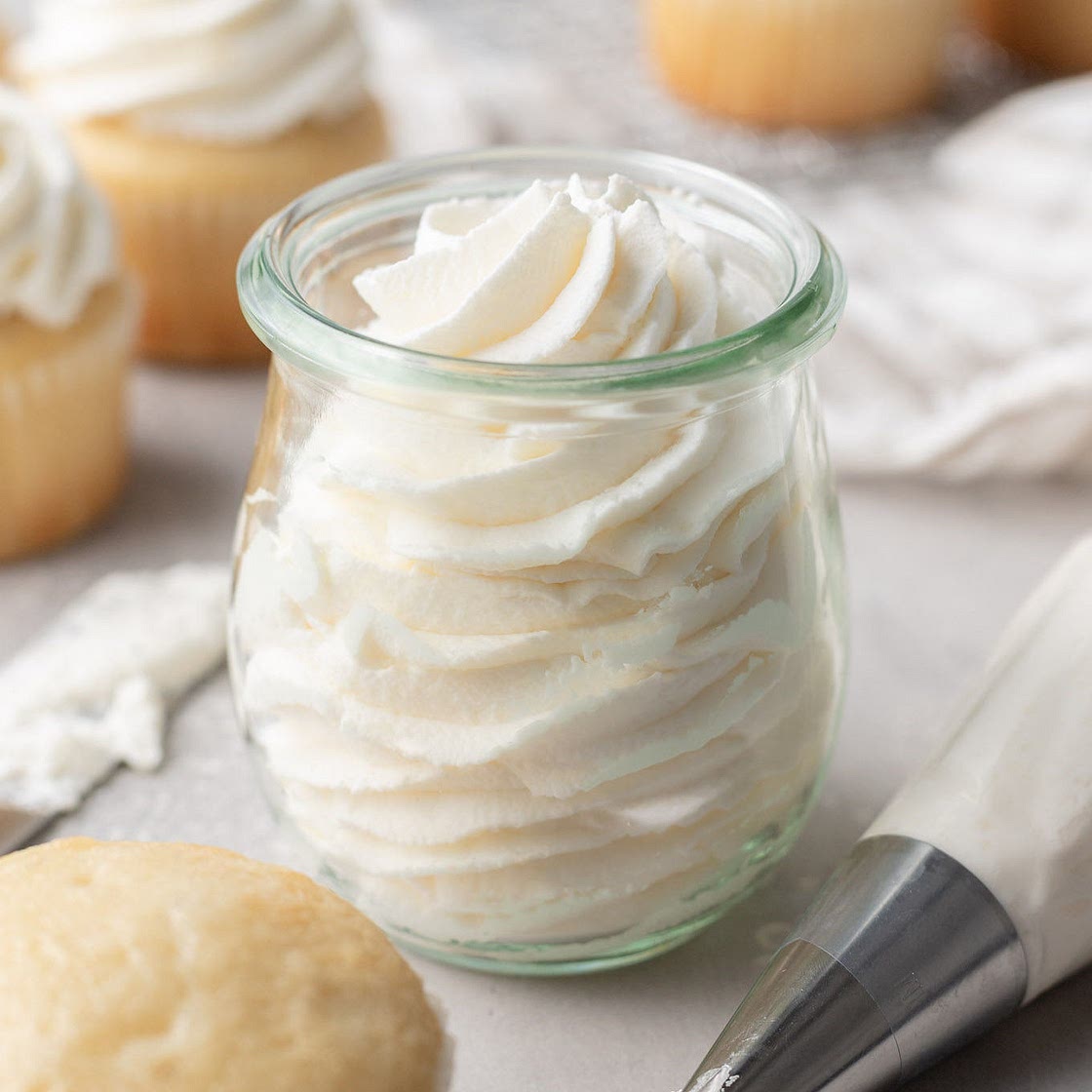 Stabilized Whipped Cream