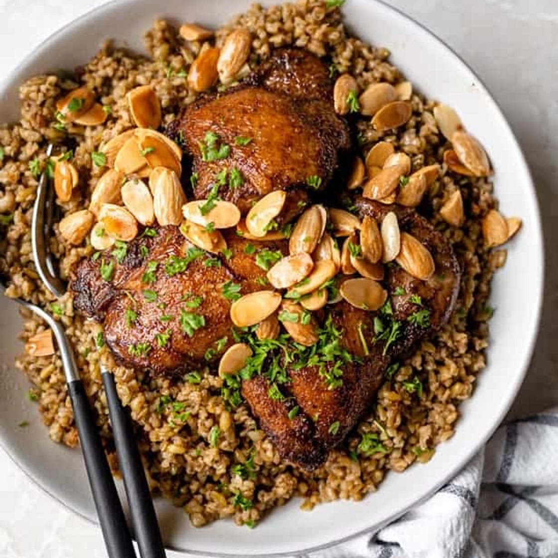 Freekeh with Chicken
