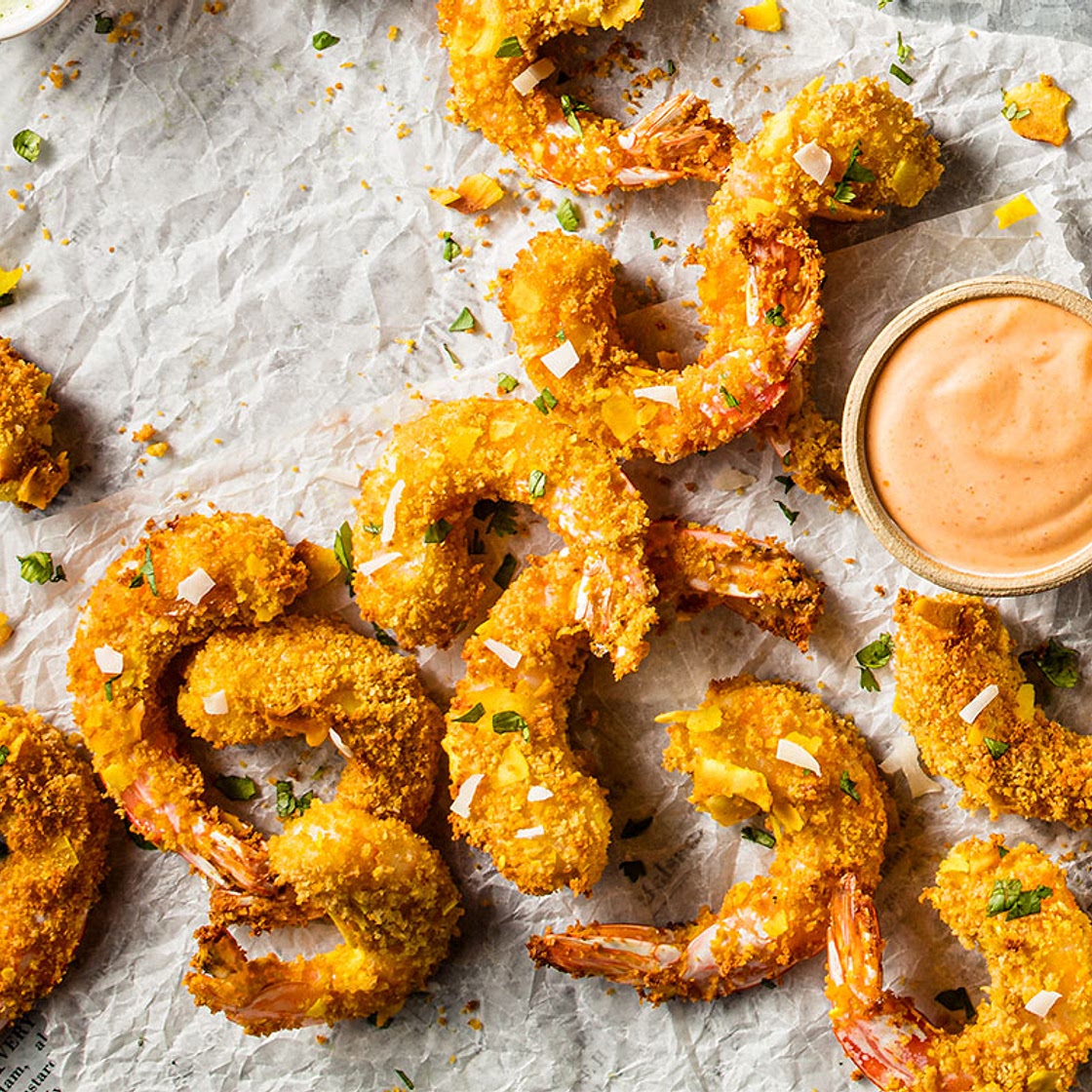 Air Fryer Coconut Shrimp