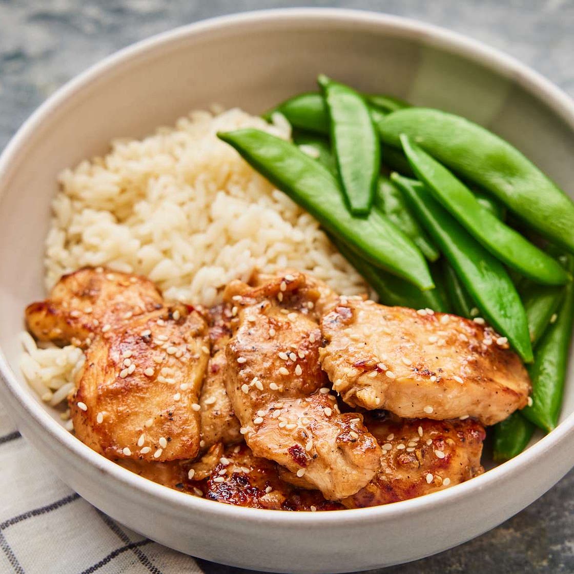 Simple Sautéed Sesame Chicken