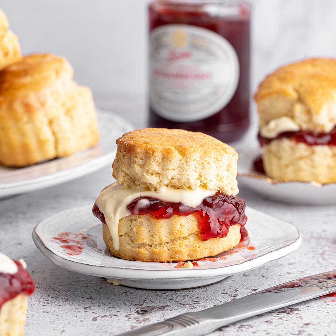 Gluten-free Scones Recipe - BEST EVER! (dairy-free/vegan option)