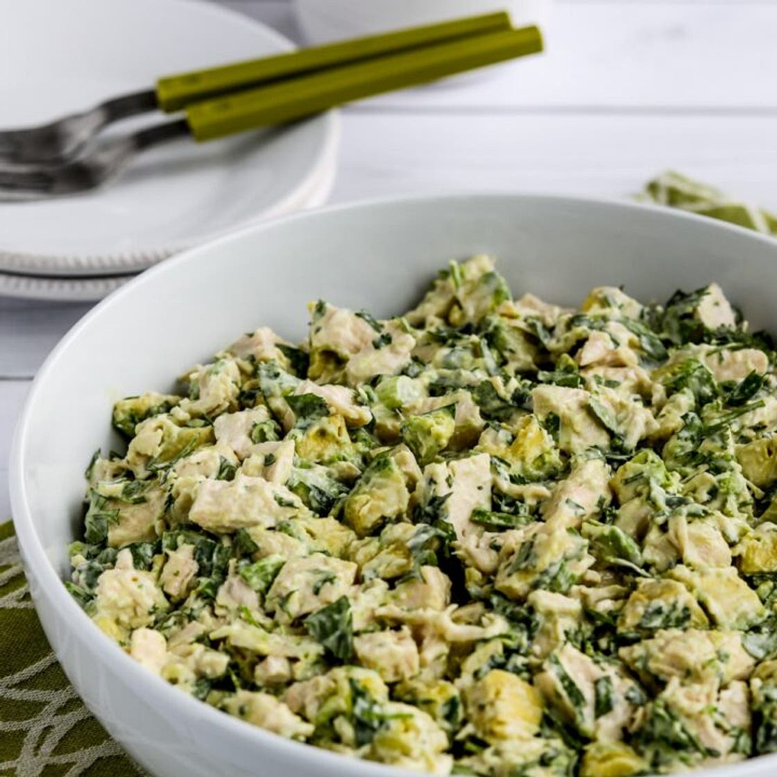 Chicken and Avocado Salad with Lime and Cilantro