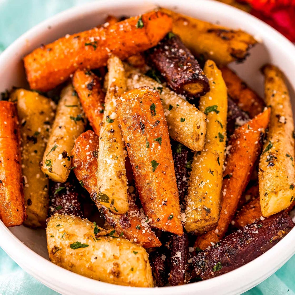 Parmesan Roasted Carrots