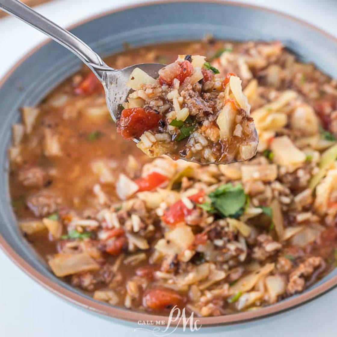 STOVETOP CABBAGE ROLL SOUP
