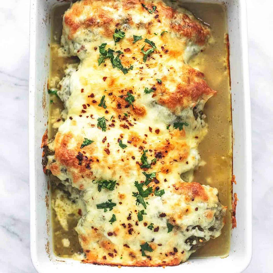 Baked Salsa Verde Chicken